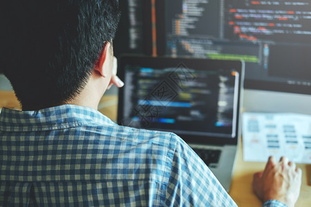 互联网工程师开发序员网站设计和编码技术在软件公司办室工作职业图片