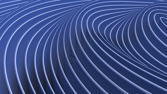 漩涡有色抽象波的3D渲染波动空间中的涟漪具有最大振幅震中的环波动明亮充满活力抽象背景技术图片