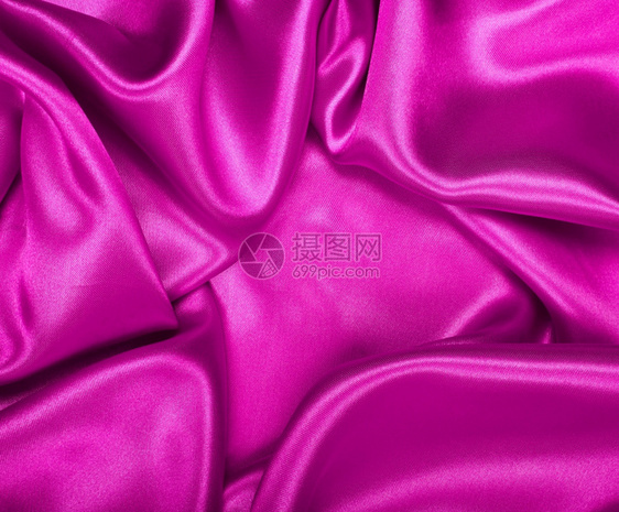 玫瑰平滑优雅的粉色丝绸或纹质可用作背景颜色丝滑图片