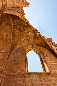 塞浦路斯岛法马古塔中世纪内希腊圣乔治建筑图案细节塞浦路斯岛法马古塔建造西蒙里面图片