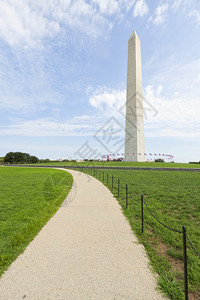 蓝色的天际线购物大厦华盛顿纪念碑华盛顿特区旅行图片