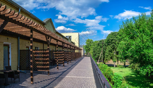 娱乐历史乌克兰特鲁贝托科伊亲王城堡的Vesele0724乌克兰旅馆在特鲁贝托斯科伊王子堡一个阳光明媚的夏日酒店欧洲图片