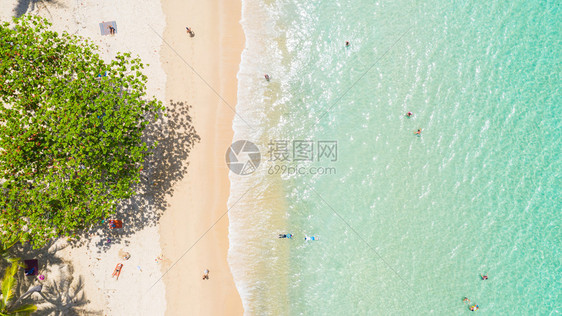 亚洲清除普吉岛索林海滩是普吉非常著名的旅游景点在普吉Phuket的Surin旅游景点图片