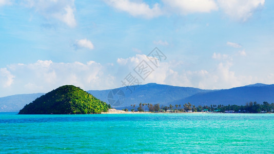 海滨热带沙滩美景图片