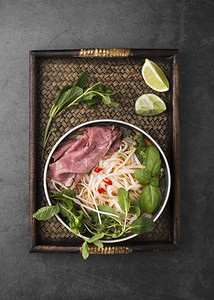 越南牛肉米线图片
