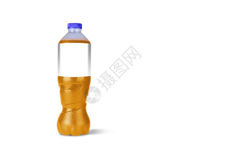 帽液体非酒精饮料瓶在白色背景3D上隔离的无酒精饮料瓶适合您的元素设计啤酒图片