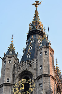 优质的欧洲假期中教堂塔图片
