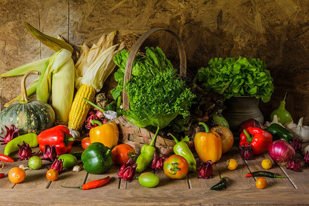蔬菜草和水果作为烹饪的原料变化胡萝卜季节图片