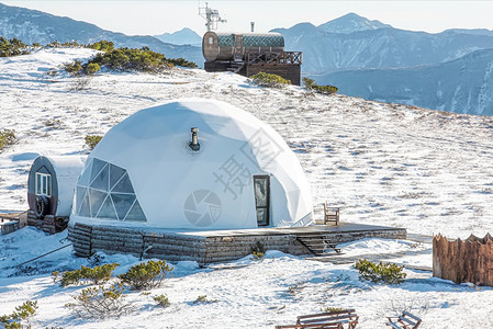 冬季在火山上闪耀着堪察卡半岛有选择的焦点堪察加冰目的地图片