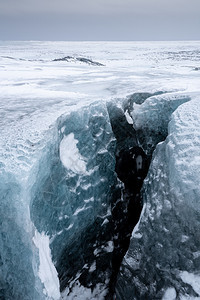 冰川之外欧洲岛的冬天在河外荒野国民环境图片