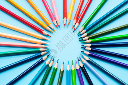 特派团构想一组彩色铅笔合用想法以完成特派团任务颜色使命措施图片