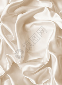 感平滑优雅金丝绸可以用作婚礼背景在SepiatonedRetro风格下自然海浪图片
