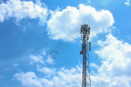 互联网塔或手机电话频率图片