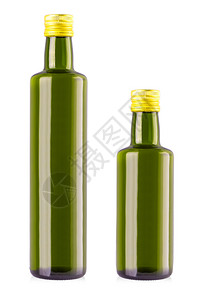 白色剪切道路上的橄榄油瓶腻食物生态图片