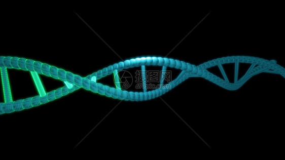 药物抽象的电脑用于生物学技术化学科医化妆品背景的抽象数字DNA扫描分子图片