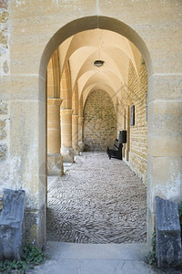 老的卢森堡崇拜OrvalAbbeyAbbayeNotreDamedOrvalVillersdevantOrval的西多会修道院弗图片