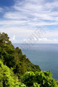 棕榈异国情调旅行泰安达曼海岸空中观察图片