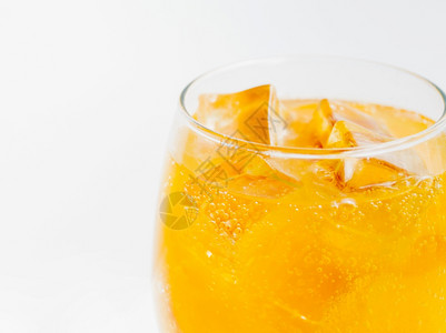 冰镇可乐壁纸olymupus数字相机摄影全玻璃橙色汽水加冰可乐甜的满背景