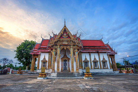 WatChulamaanee是一座佛教寺庙它是泰国菲特桑努洛克的主要旅游景点常设文化宗教的图片