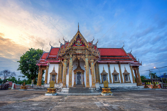 WatChulamaanee是一座佛教寺庙它是泰国菲特桑努洛克的主要旅游景点常设文化宗教的图片