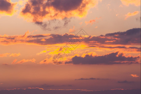 日落全景天空背纹理Sky背景纹理爬坡道图片