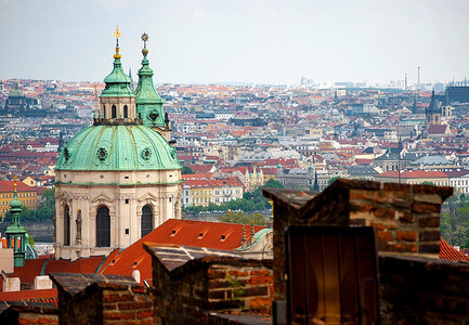 波西米亚美丽的老城区布拉格风景捷克遗产图片