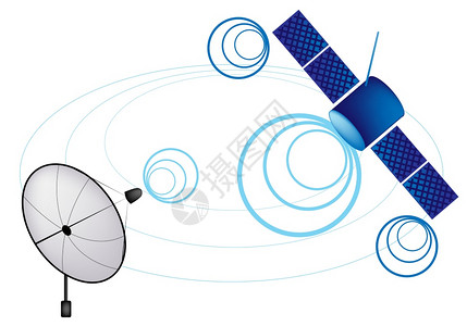 高层建筑和天线电脑盘子卫星和迪什为通信和媒体产业提供说明全球通信的集成化国际通信中心AICS监视设计图片
