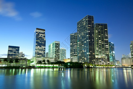 建筑物联合的美国佛罗里达州迈阿密市和Brickell区住宅图片
