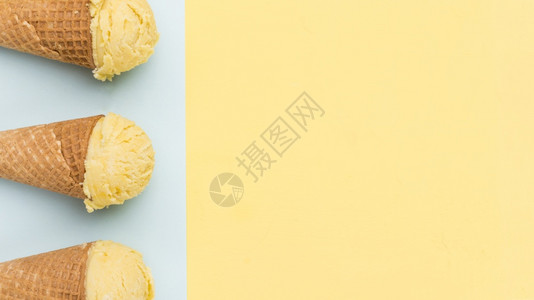 丰富多彩的高清晰度相光冰淇淋锥彩色背景优质照片雅的图高品质白色寒冷图片