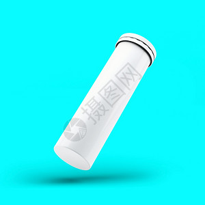 白色的3d适合您医疗设计要素的在托沙背景上隔离的3d发酵月光瓶干燥剂药丸图片