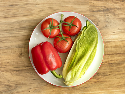 白菜和西红柿图片