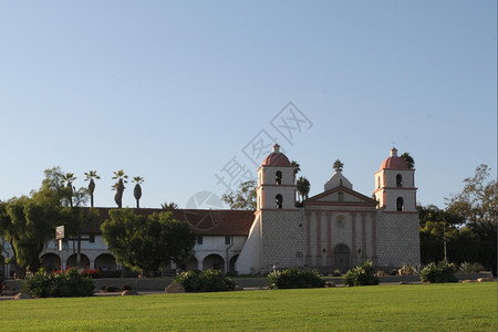 西班牙在加利福尼亚的历史圣芭拉特派团圣巴拉使和平美国图片