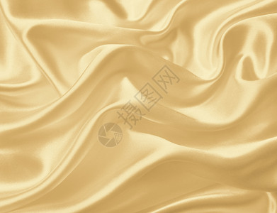 优质的缎面平滑雅金色丝绸或纹质可用作SepiatonedRetro风格的背景闪亮图片