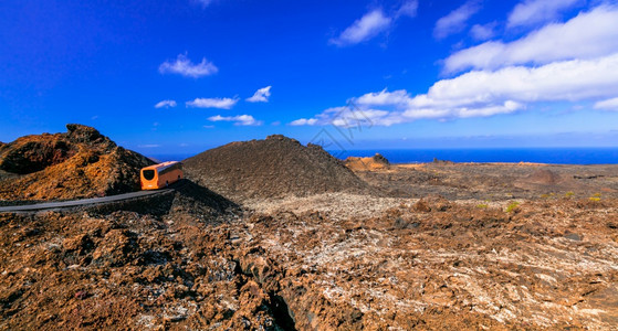 独特兰萨罗岛蒂曼法亚公园加那利群岛火山风景路全图片