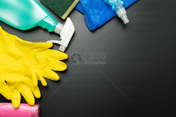 抹布为家庭护理COVID19日冕流行的清洁工作COVID19日冕疫情洗涤肮脏的图片