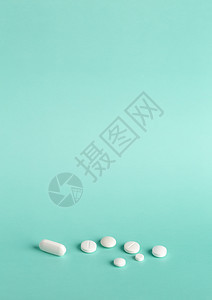 瘾各种药片和胶囊白色药片和胶囊各种样的药丸图片