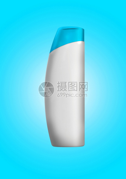 保湿剂高的3DMafing高分辨率图像白色洗发水瓶模板在彩色背景中隔离质量详细信息香水图片
