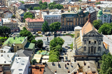 旅游棕色的正统夏日生市政厅的风景图片