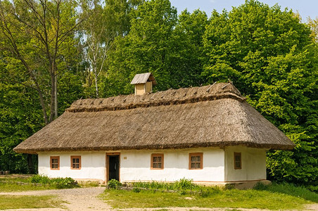 基辅附近皮罗戈沃一个典型的乌克兰古董屋58皮卡村庄图片