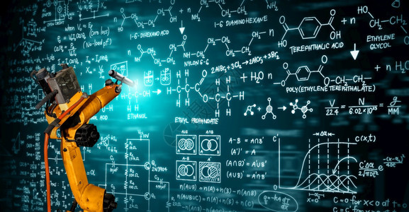 机械臂AI分析数学以解决机械化行业问题机器人技术和学习概念用于自动化制造过程分析数学以解决机械化行业问题人造的有创力网络图片