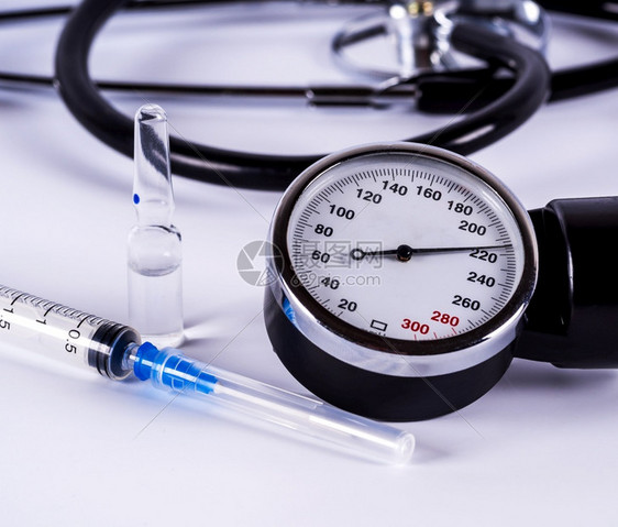 卫生保健黑色的药片血压测量计立体眼表医学工具压力测量仪器的机械式强力托米计图片