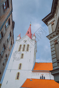 文化森林浪漫的城市塞西斯拉脱维亚旧教堂岩石秋天历史建筑12瓦图片