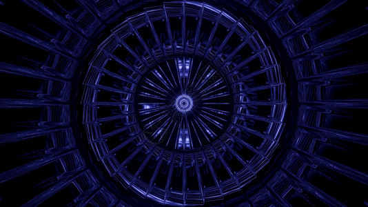 回旋光学隆声外星太空船4kuhd3d外星空间飞船未来螺旋开启图解背景球形螺旋机器如隧道4k插图背景图片