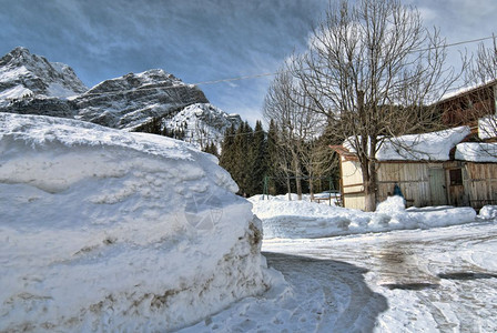 冬季雪景风光图片