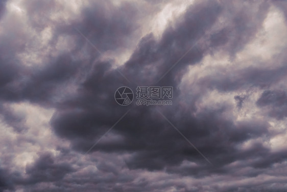 史诗暴风雨的天气在雷前有黑红云weather风景优美坏的图片