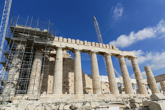 考古学在希腊雅典的在举行的大都会帕台农教联谊结石卫城图片