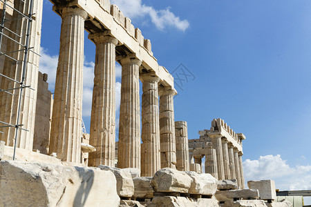 日落哲学希腊雅典大都会的帕台农神纪念碑图片