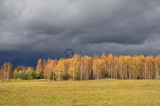 薄雾质地戏剧深蓝色天空风景深暗的傍晚阳光穿过暴风雨后的深蓝色天空公园图片