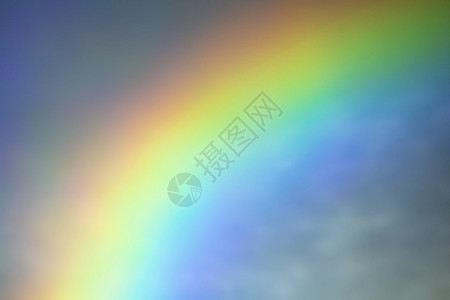 闽南面线糊用于照片和模型的糊彩虹光折射叠加效果光墙上的有机对角