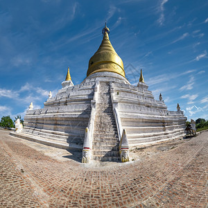 景观传统的神圣缅甸旅行的风景和目地四幅图象全景7月1日至63缅甸布希拉米TourimagePanorama图片